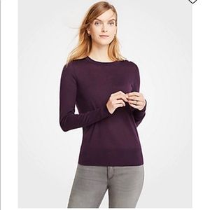 Ann Taylor Pearlized Sweater